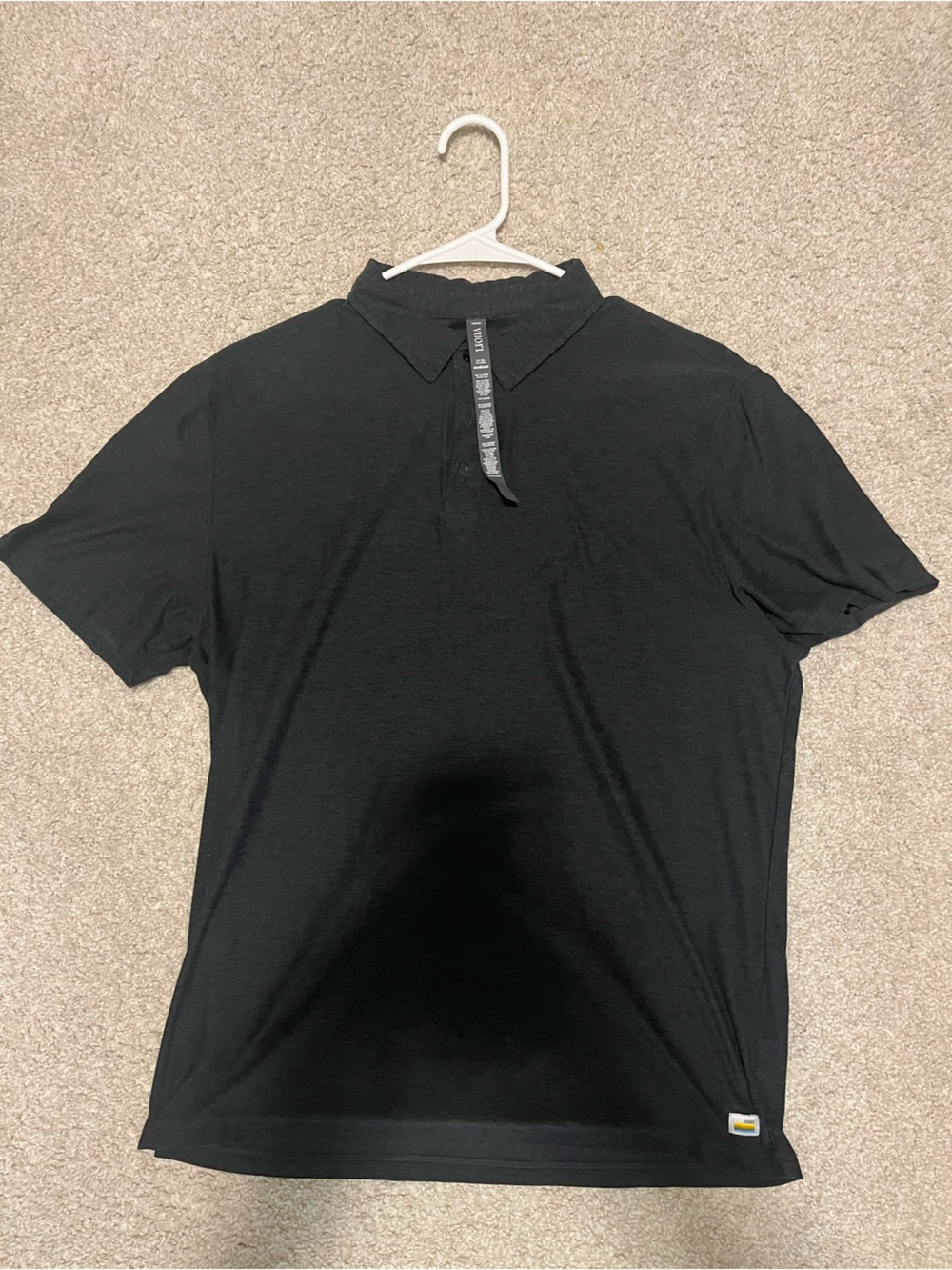 Vouri Men’s polo black strato M
